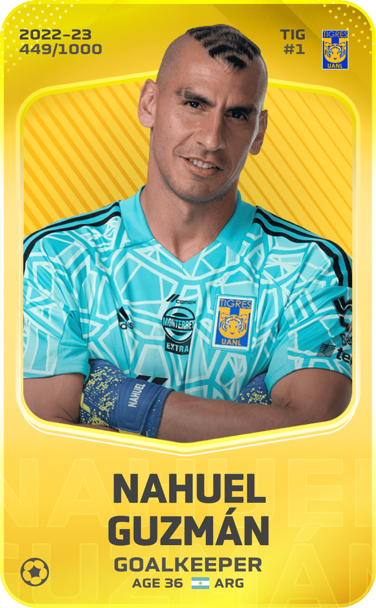 Nahuel Guzmán 2022-23 • Limited 449/1000