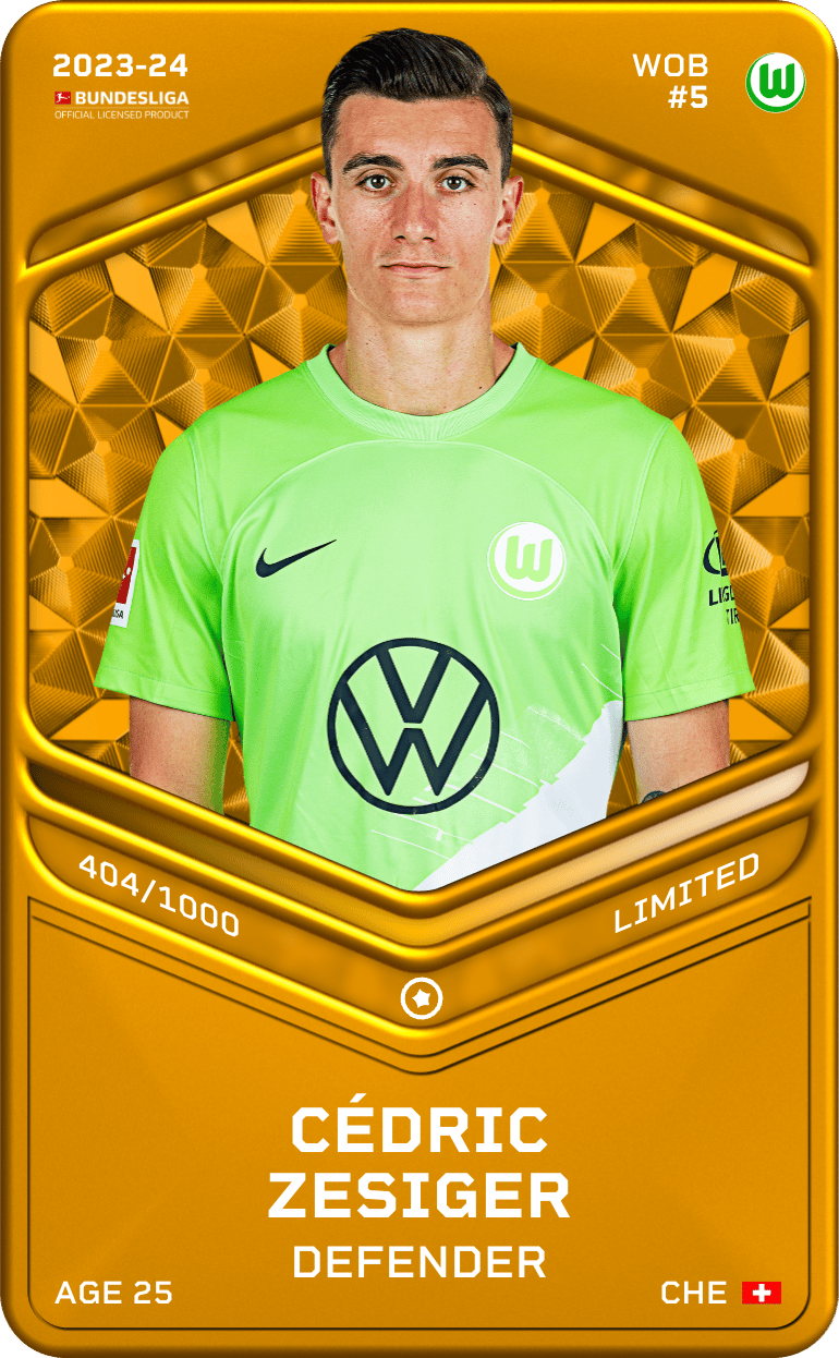 Cédric Zesiger 2023-24 • Limited 404/1000