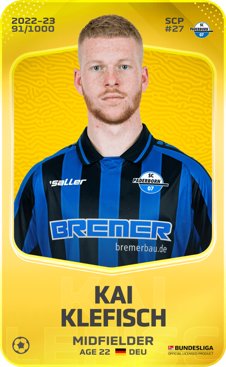 Kai Klefisch 2022-23 • Limited 91/1000
