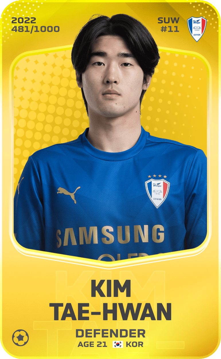 Kim Tae-Hwan 2022-23 • Limited 481/1000