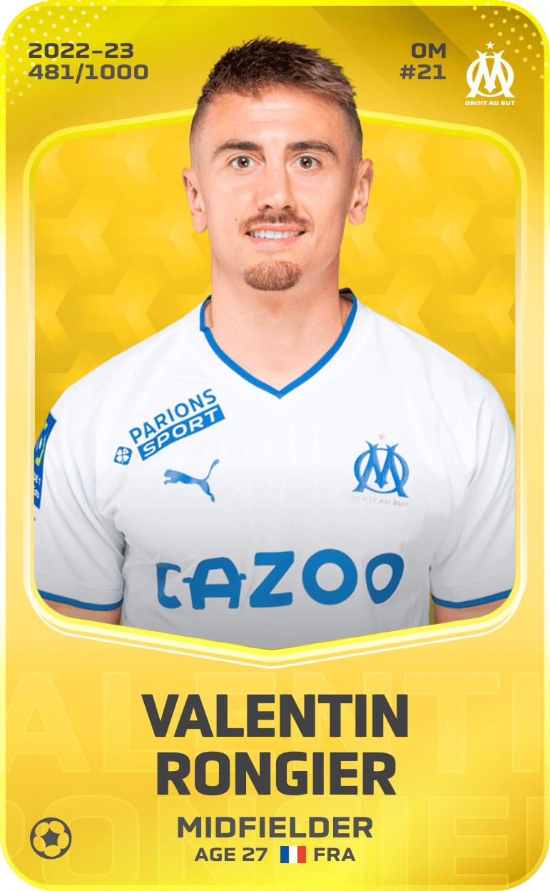 Valentin Rongier 2022-23 • Limited 481/1000