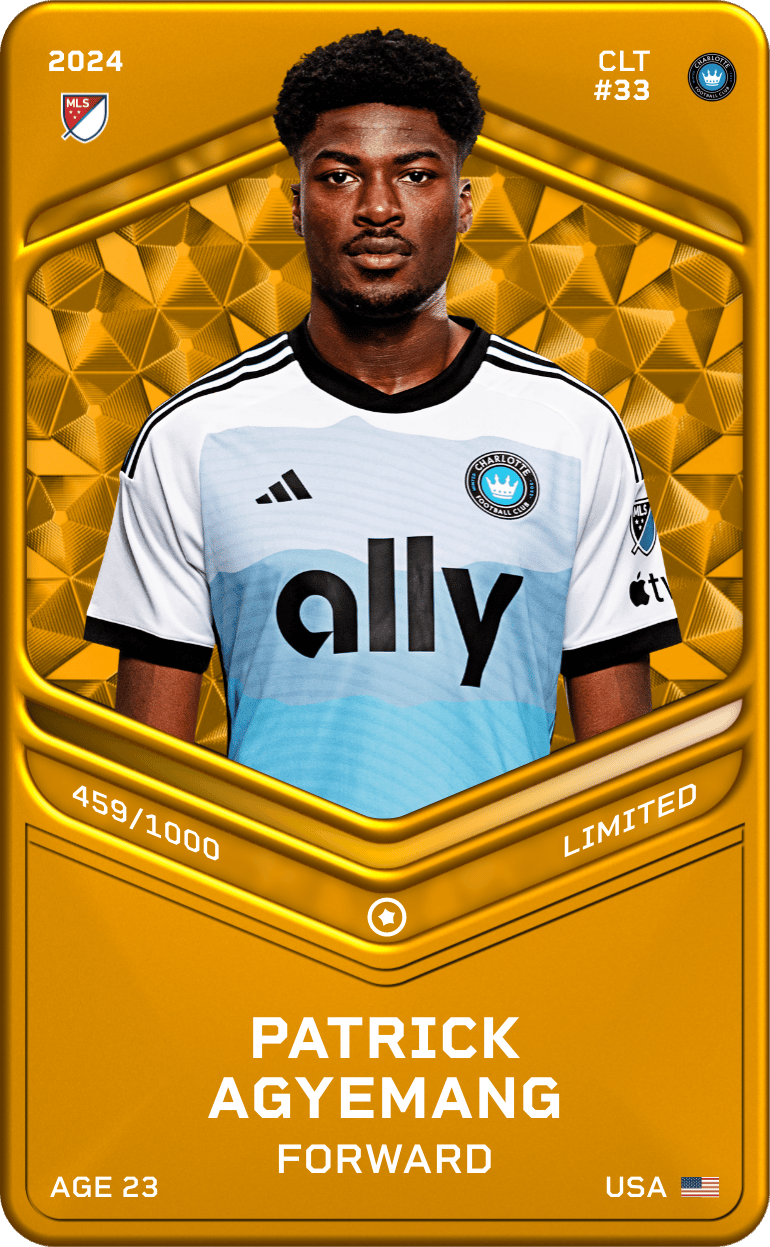 Patrick Agyemang 2024-25 • Limited 459/1000