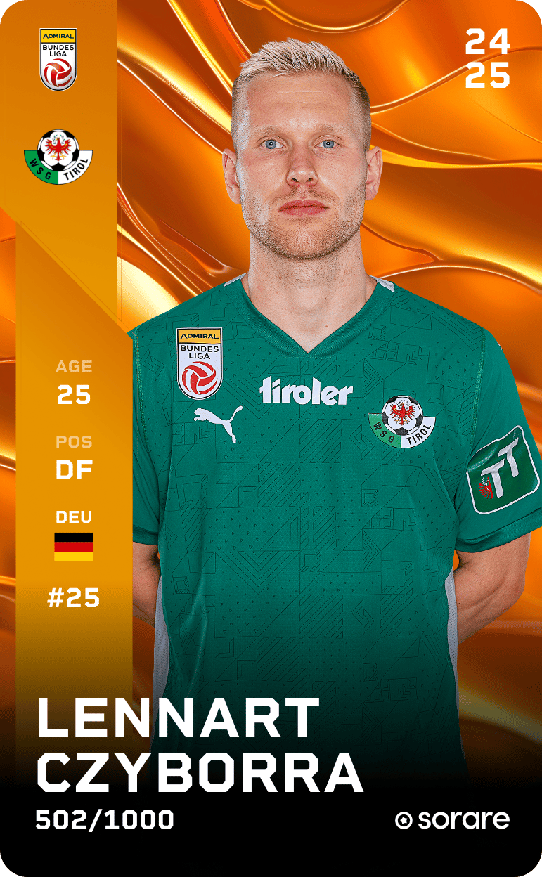 Lennart Czyborra 2024-25 • Limited 502/1000