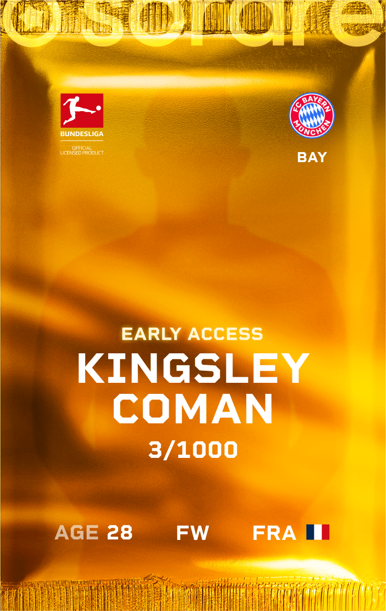 Kingsley Coman 2024-25 • Limited 3/1000