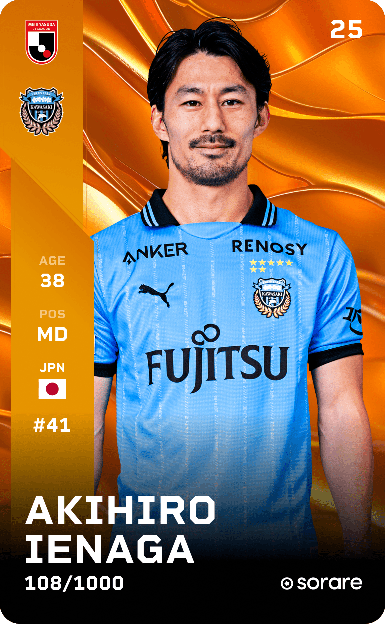 Akihiro Ienaga 2025-26 • Limited 108/1000