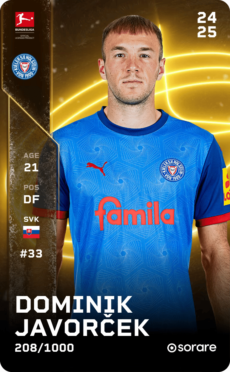 Dominik Javorček 2024-25 • Limited 208/1000