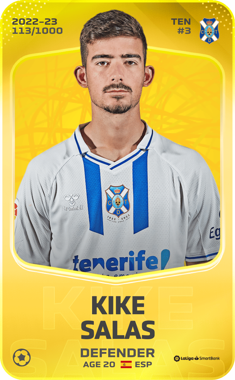 Kike Salas 2022-23 • Limited 113/1000