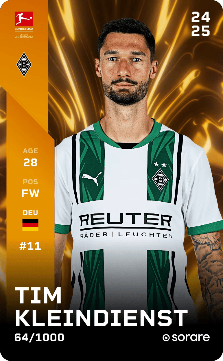 Tim Kleindienst 2024-25 • Limited 64/1000