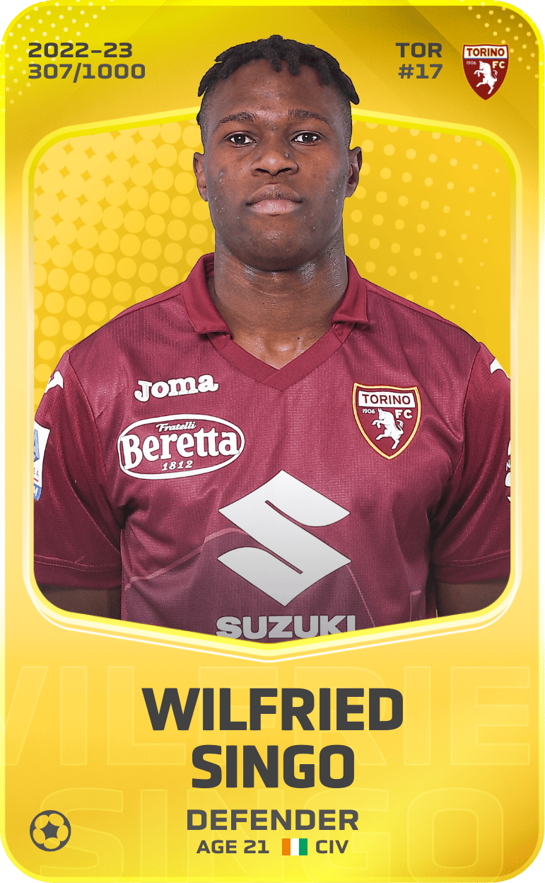 Wilfried Singo 2022-23 • Limited 307/1000