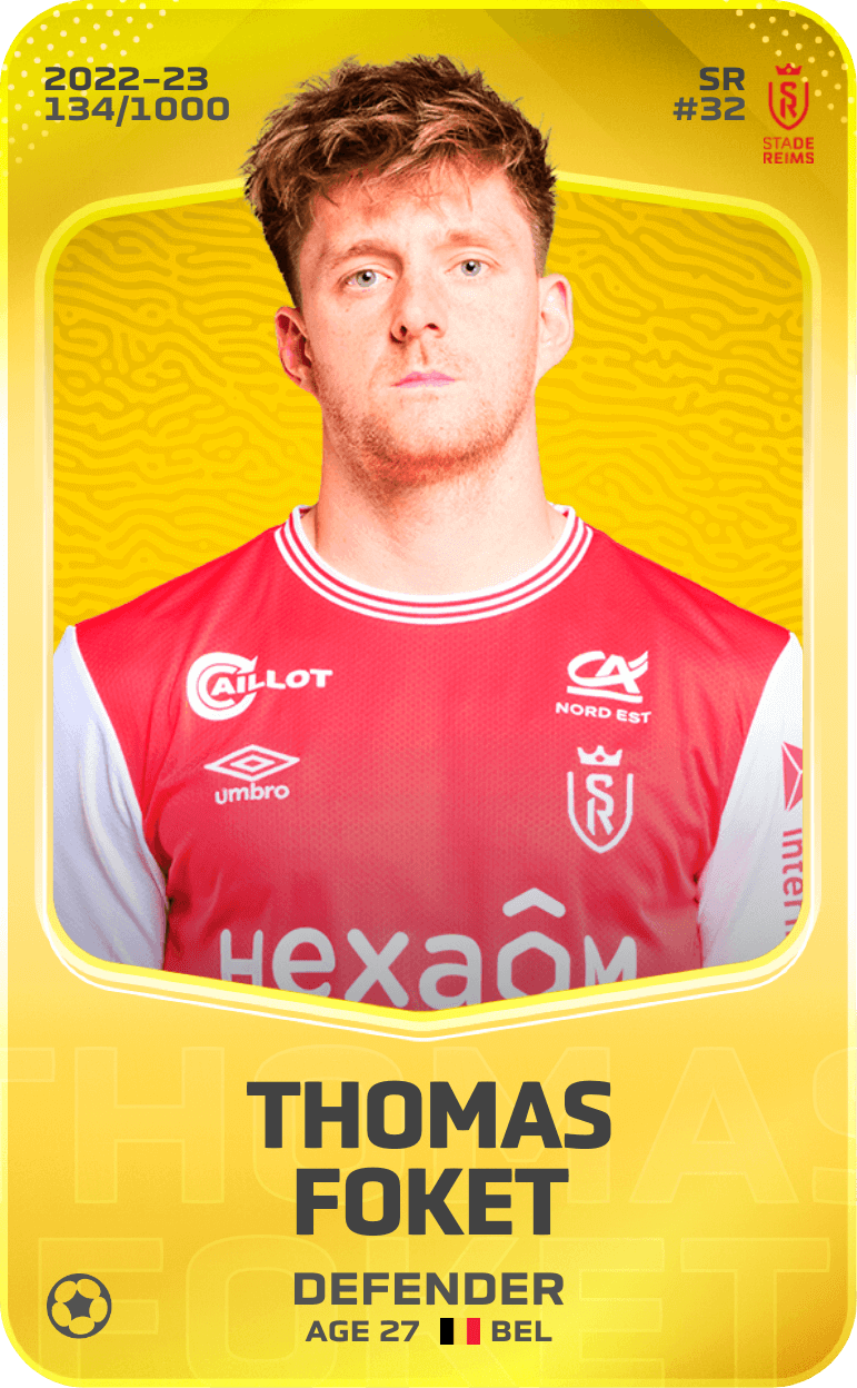 Thomas Foket 2022-23 • Limited 134/1000