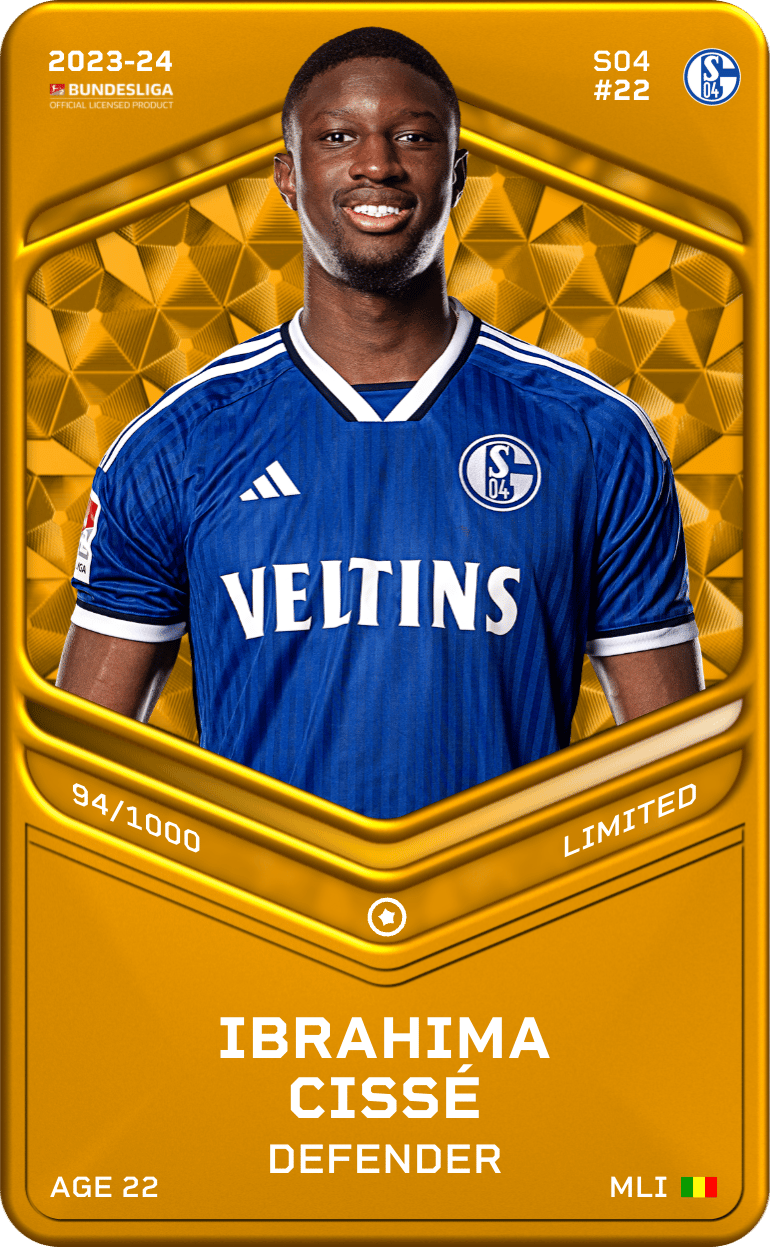 Ibrahima Cissé 2023-24 • Limited 94/1000