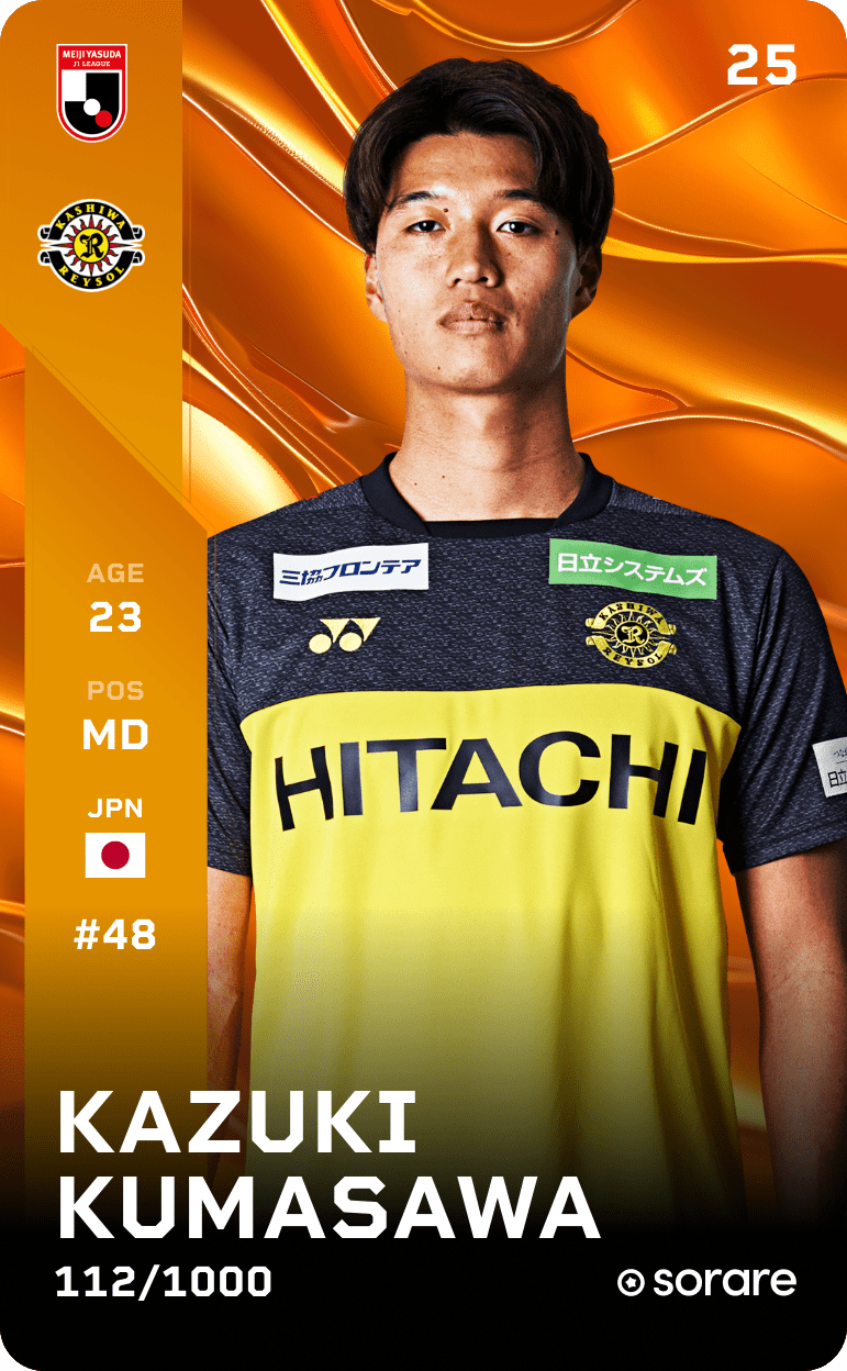 Kazuki Kumasawa 2025-26 • Limited 112/1000