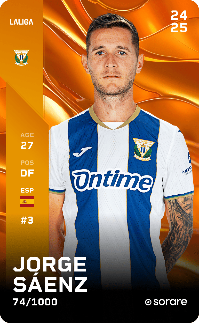 Jorge Sáenz 2024-25 • Limited 74/1000