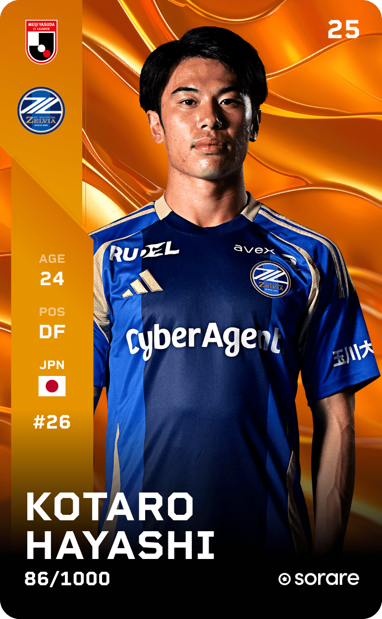 Kotaro Hayashi 2025-26 • Limited 86/1000