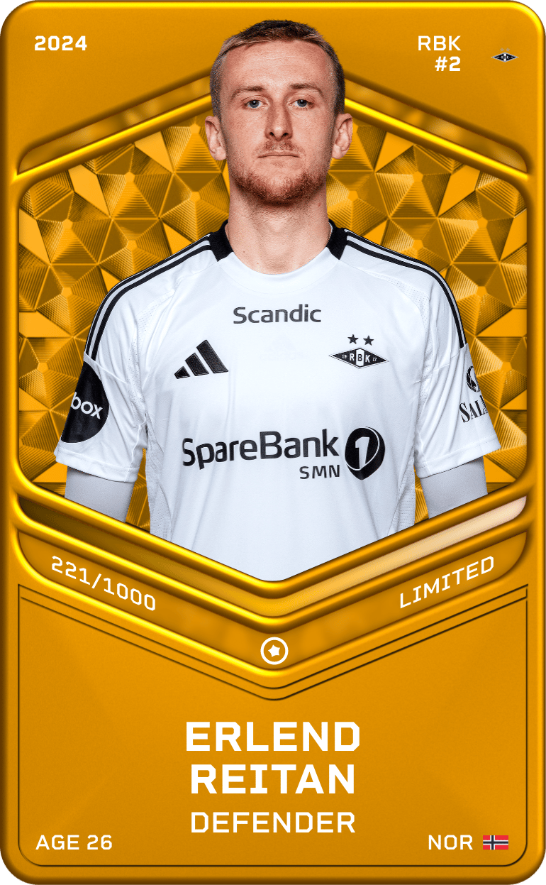 Erlend Reitan 2024-25 • Limited 221/1000