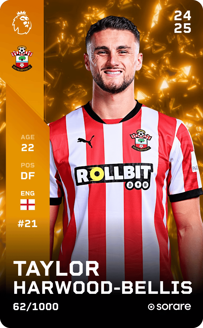 Taylor Harwood-Bellis 2024-25 • Limited 62/1000