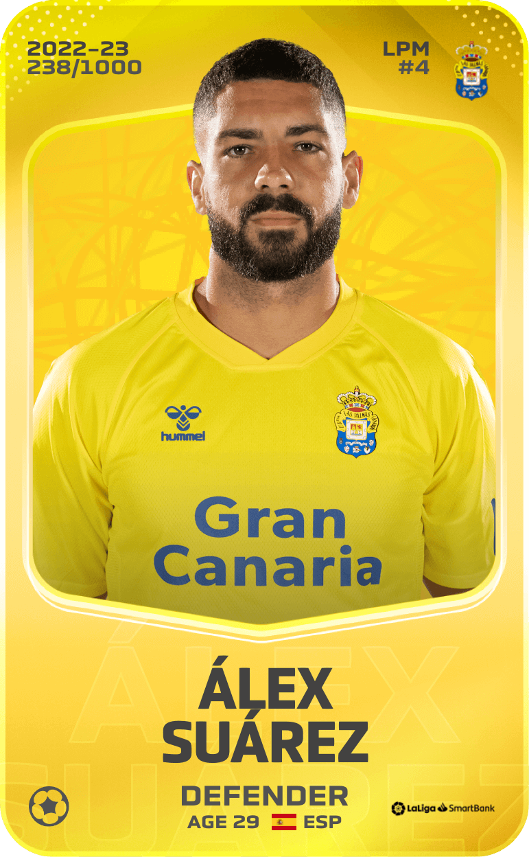 Álex Suárez 2022-23 • Limited 238/1000