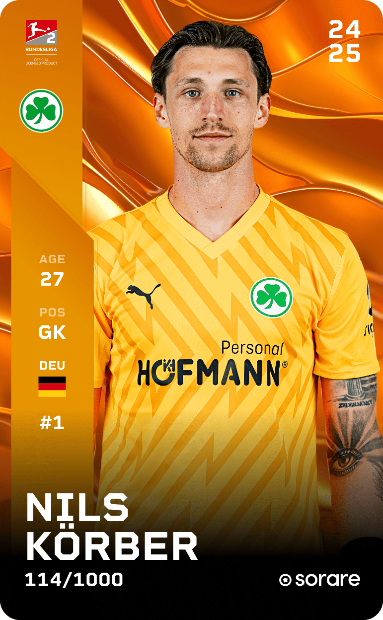 Nils-Jonathan Körber 2024-25 • Limited 114/1000
