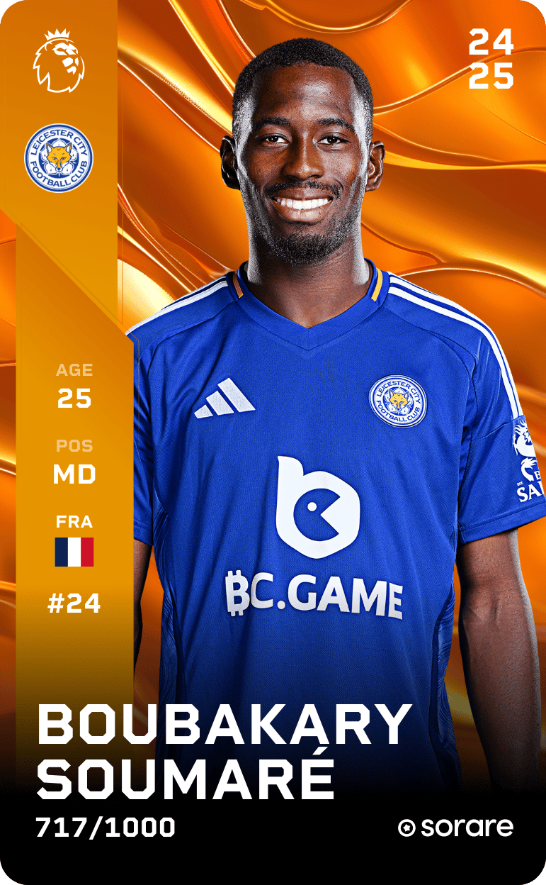 Boubakary Soumaré 2024-25 • Limited 717/1000