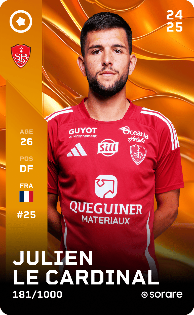 Julien Le Cardinal 2024-25 • Limited 181/1000