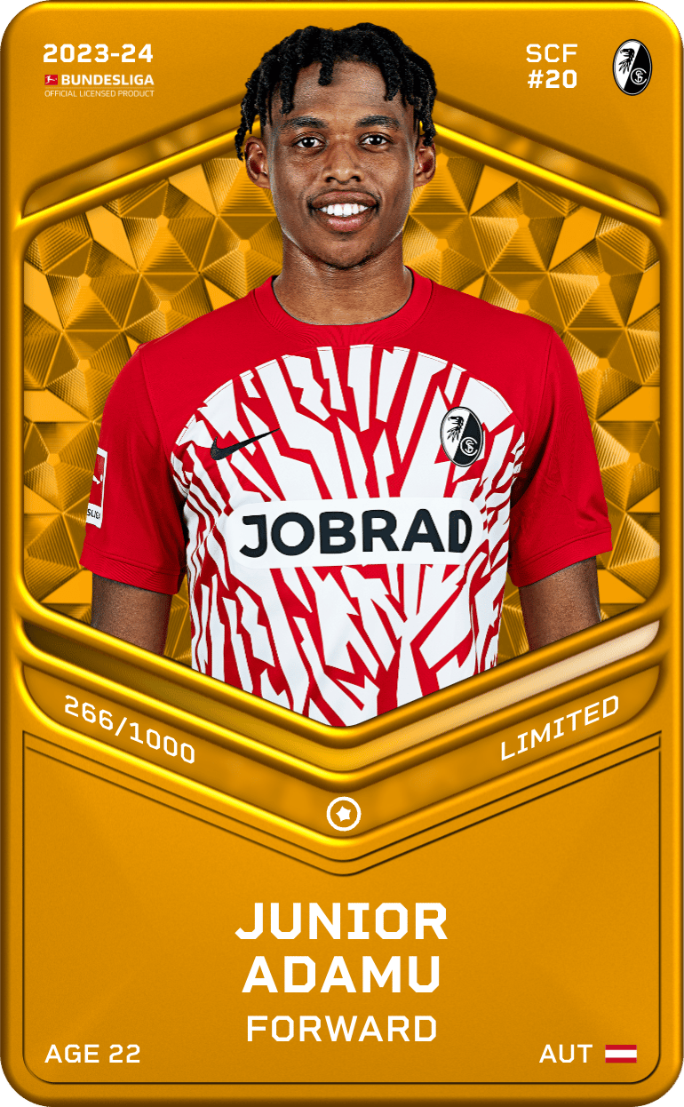 Junior Adamu 2023-24 • Limited 266/1000