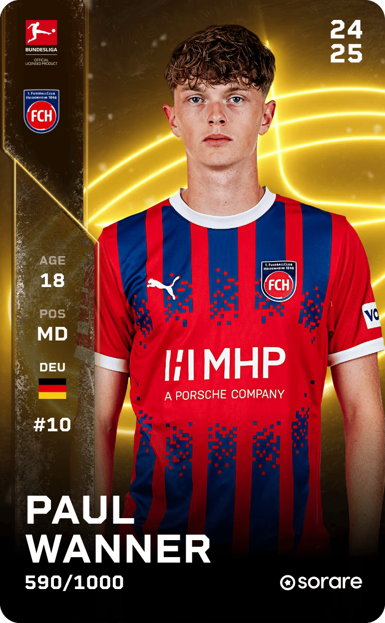 Paul Wanner 2024-25 • Limited 590/1000