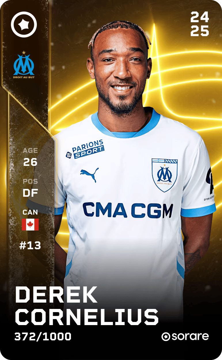 Derek Cornelius 2024-25 • Limited 372/1000