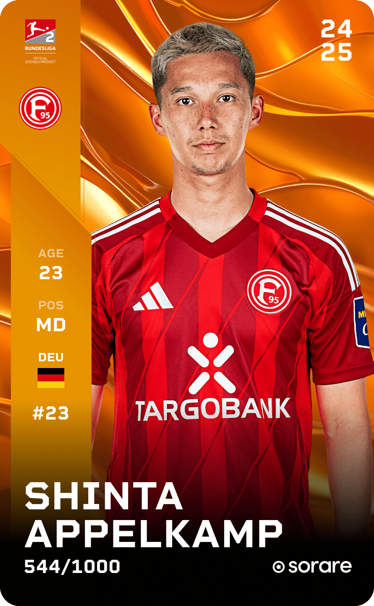 Shinta Appelkamp 2024-25 • Limited 544/1000