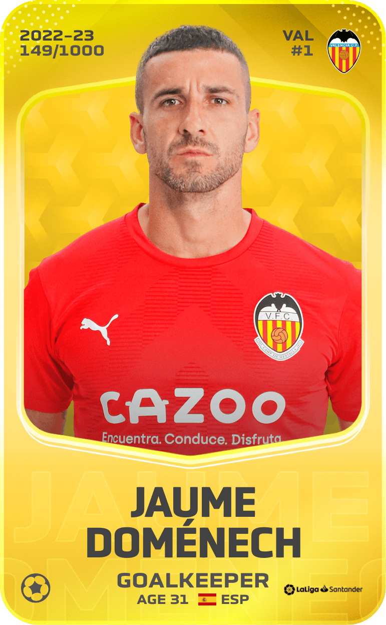 Jaume Doménech 2022-23 • Limited 149/1000
