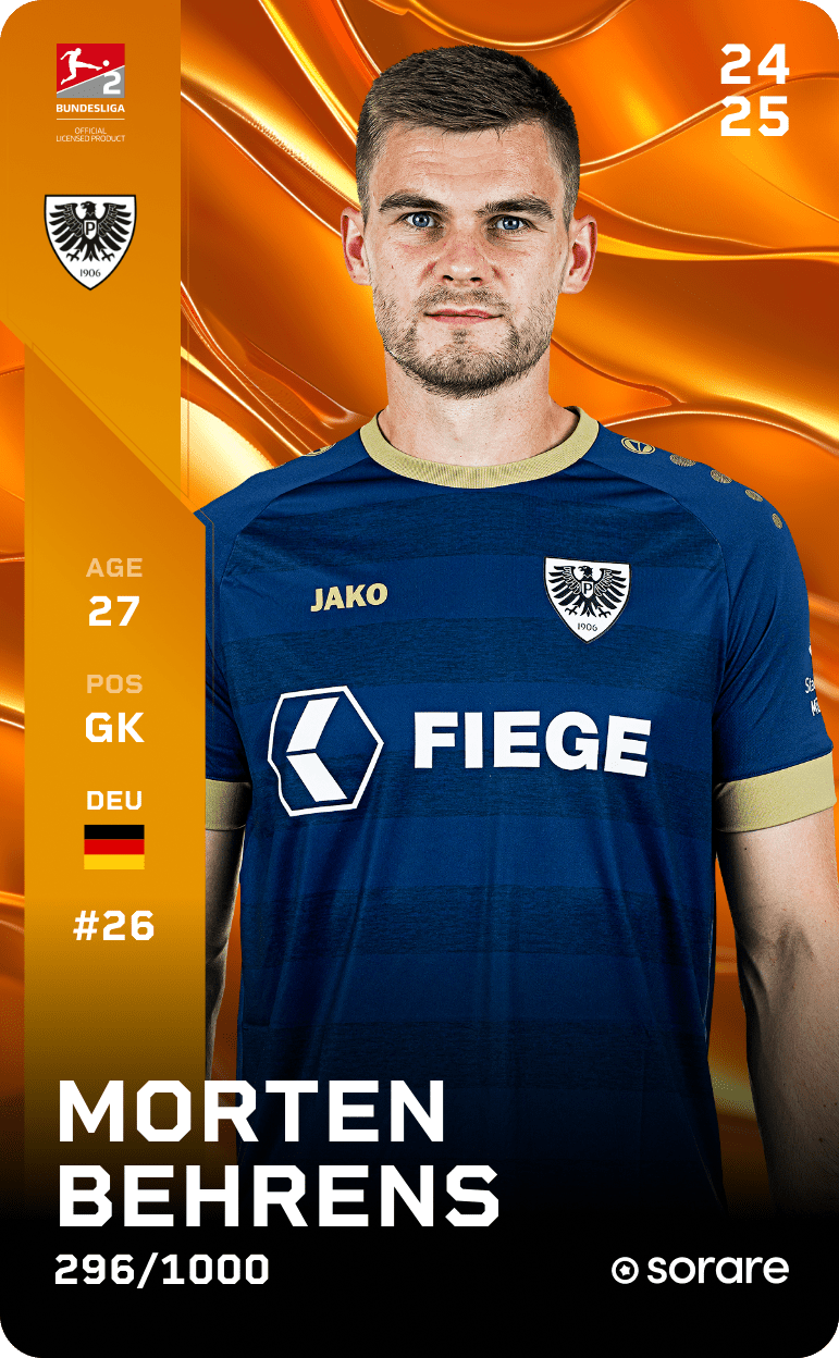 Morten Behrens 2024-25 • Limited 296/1000