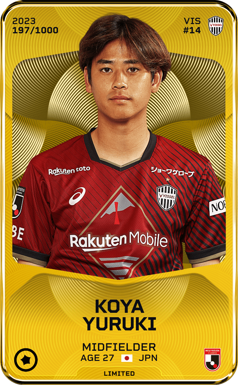 Koya Yuruki 2023-24 • Limited 197/1000