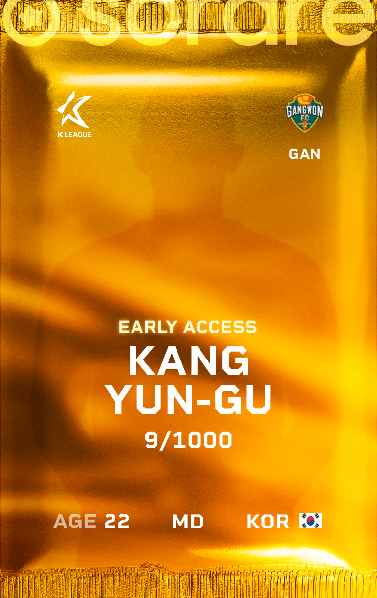 Kang Yun-Gu 2025-26 • Limited 9/1000