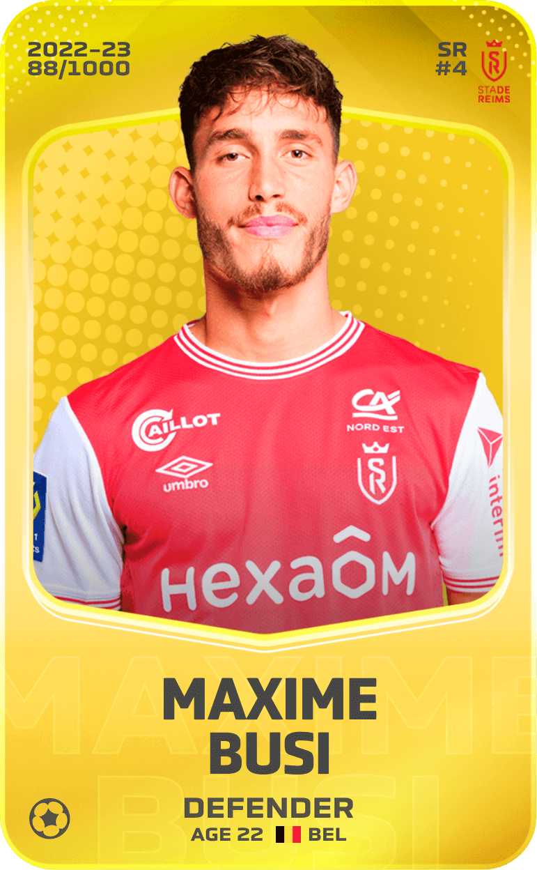 Maxime Busi 2022-23 • Limited 88/1000