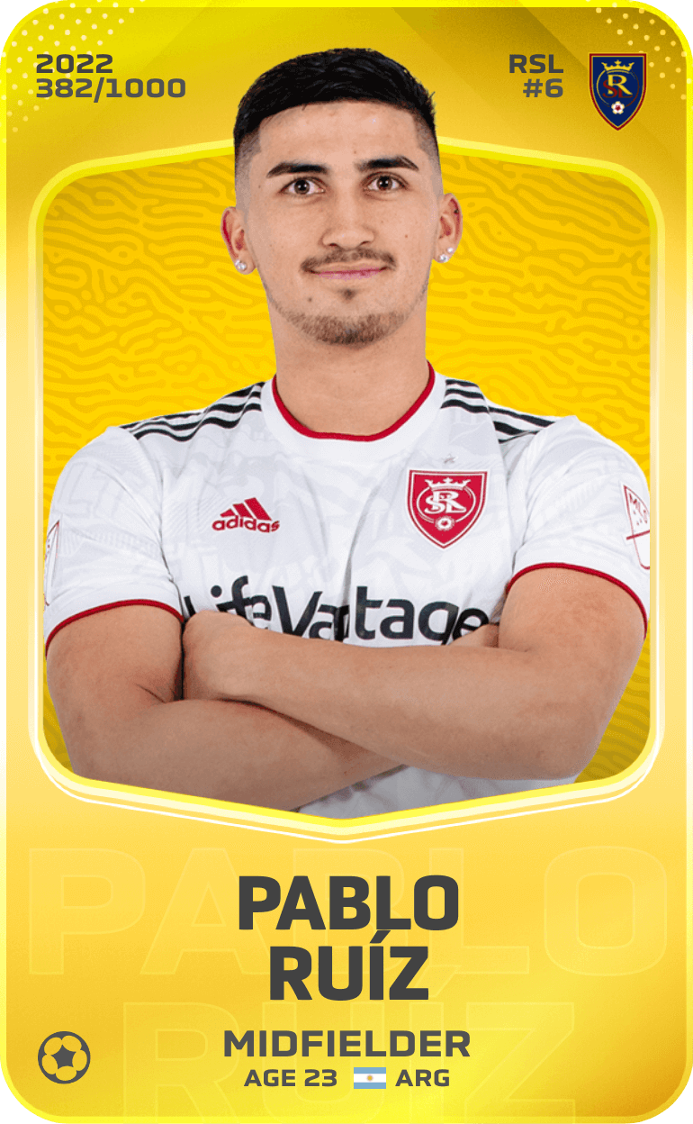 Pablo Ruíz 2022-23 • Limited 382/1000