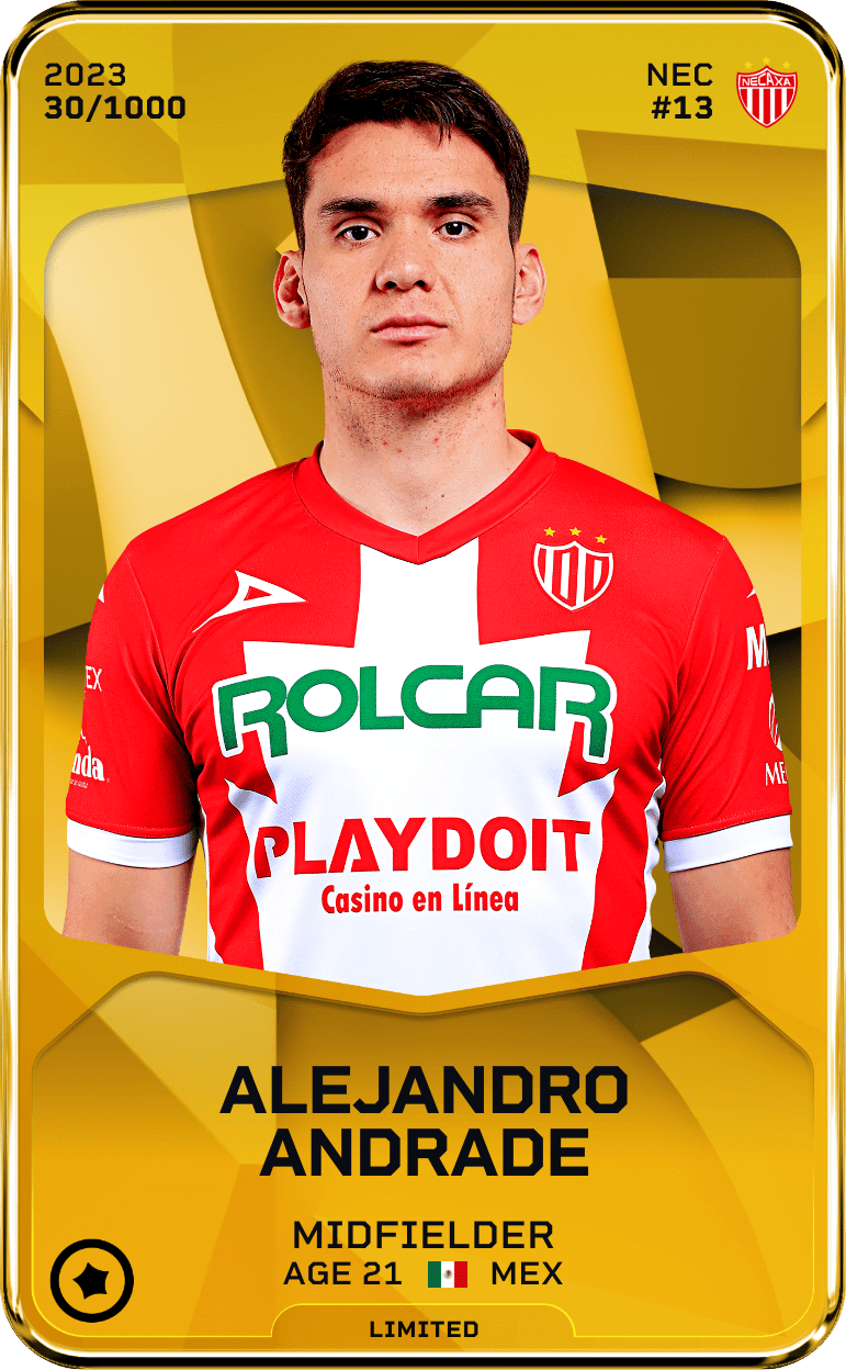 Alejandro Andrade 2023-24 • Limited 30/1000