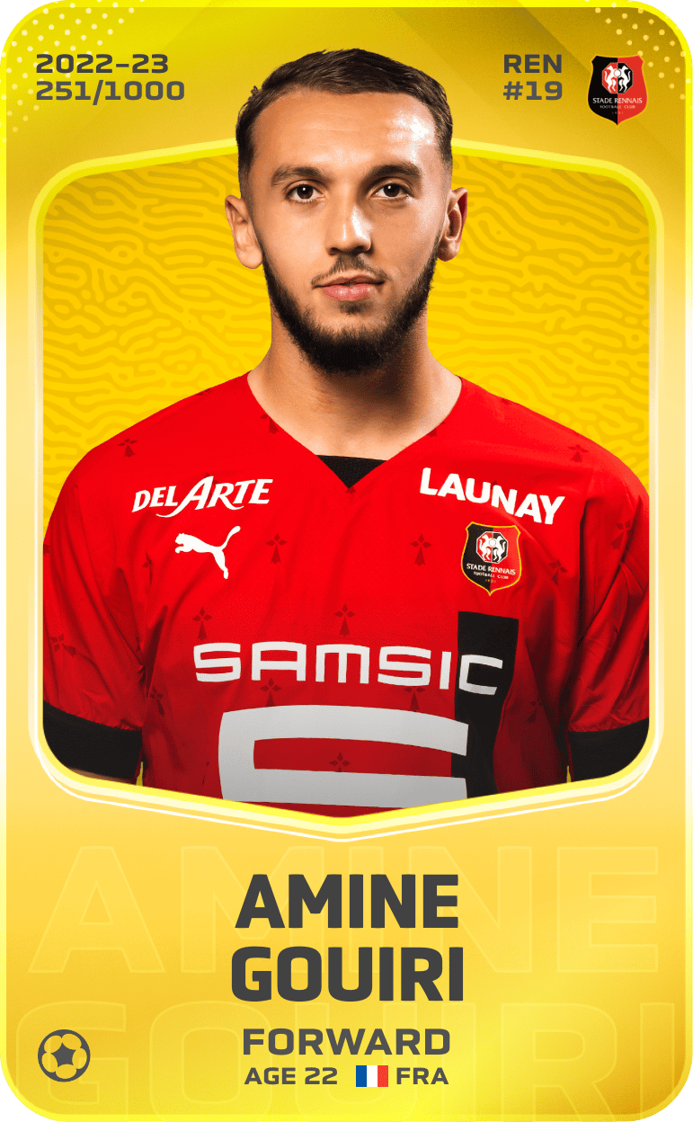 Amine Gouiri 2022-23 • Limited 251/1000