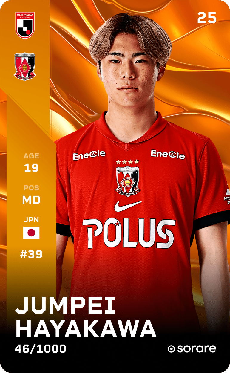 Jumpei Hayakawa 2025-26 • Limited 46/1000