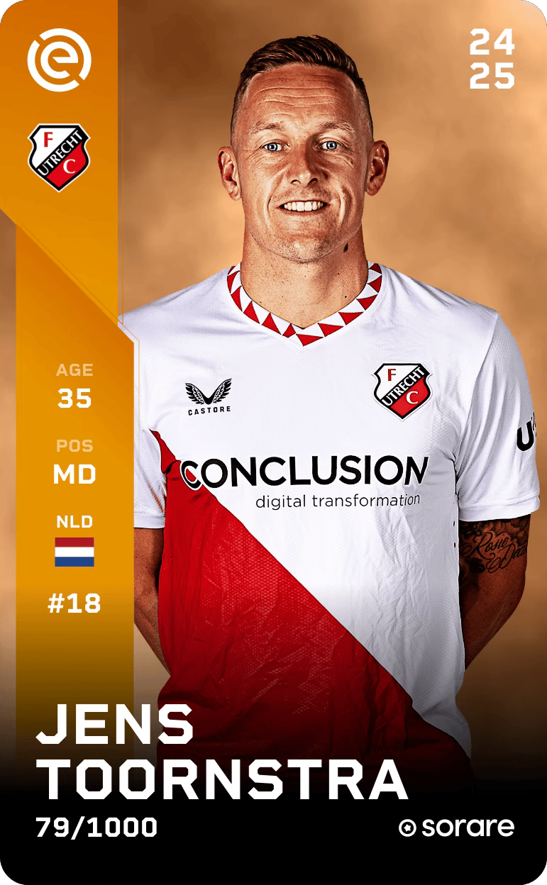 Jens Toornstra 2024-25 • Limited 79/1000