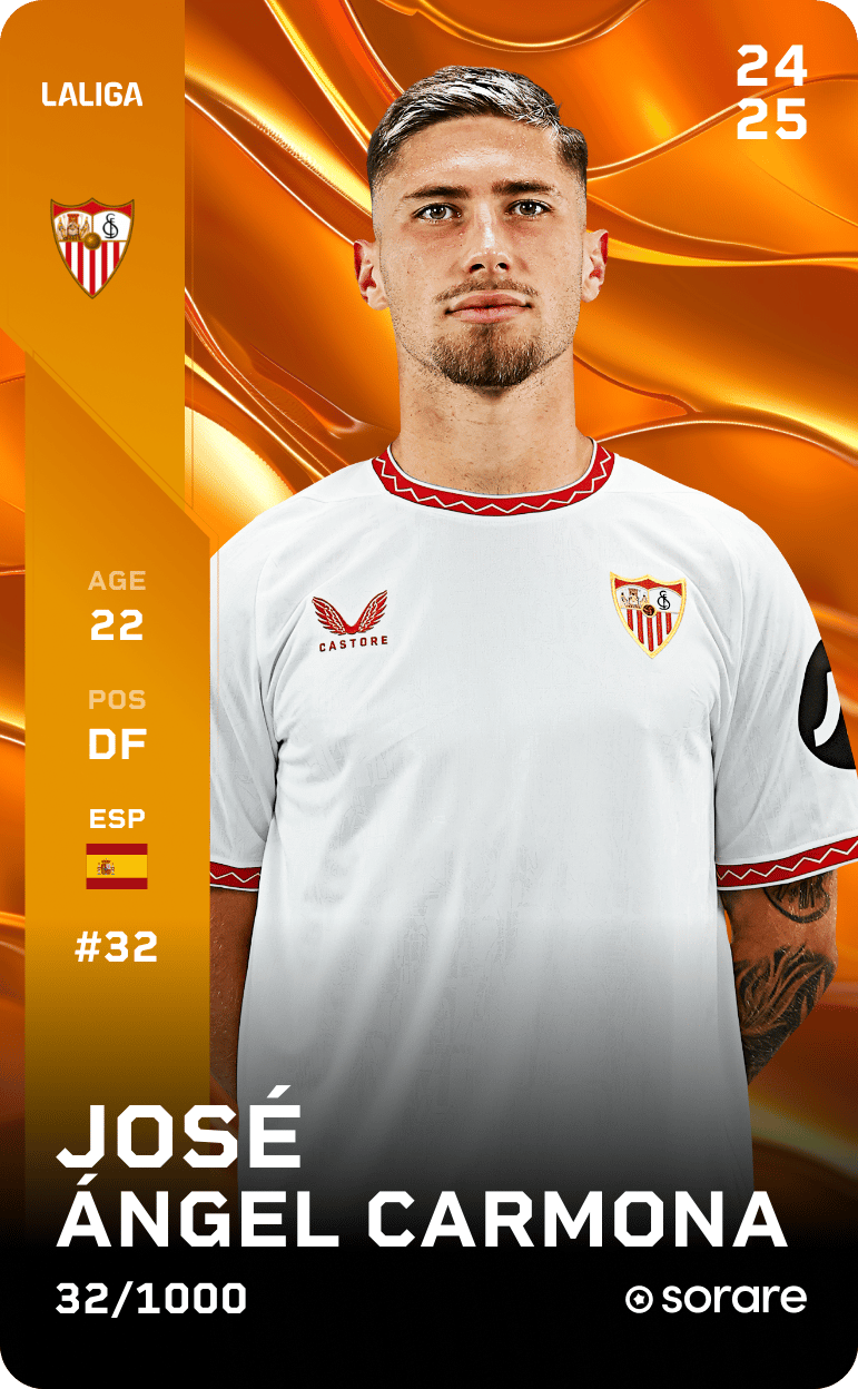 José Ángel Carmona 2024-25 • Limited 32/1000
