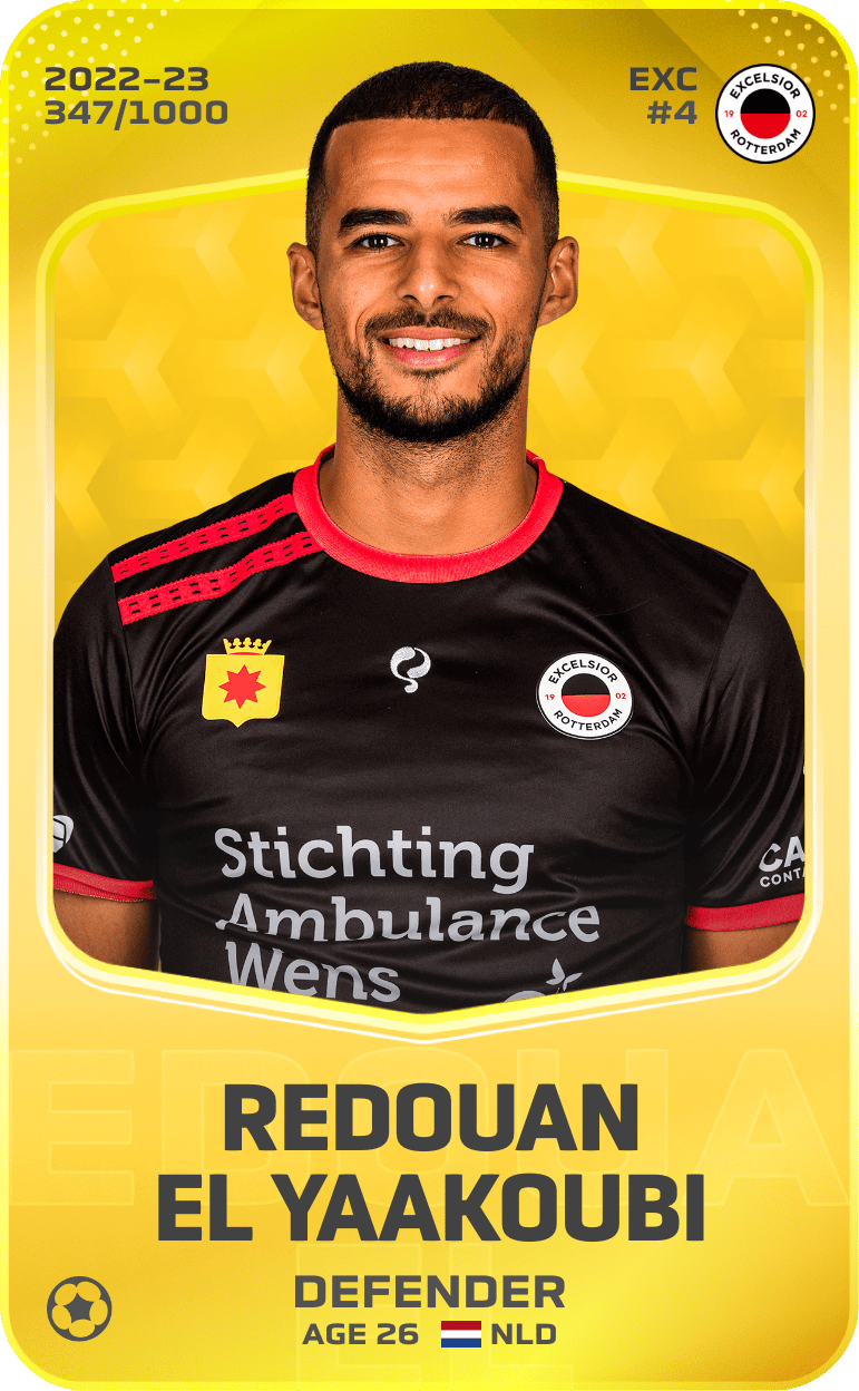 Redouan El Yaakoubi 2022-23 • Limited 347/1000