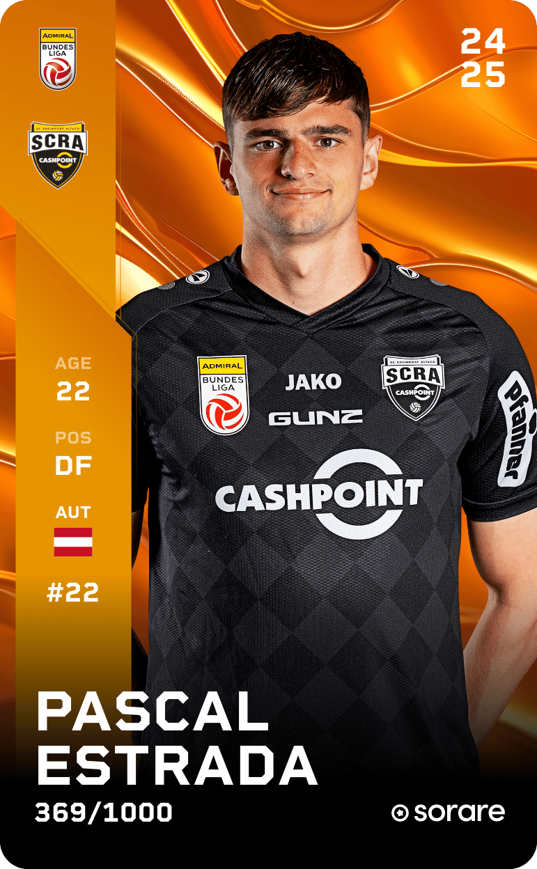 Pascal Estrada 2024-25 • Limited 369/1000
