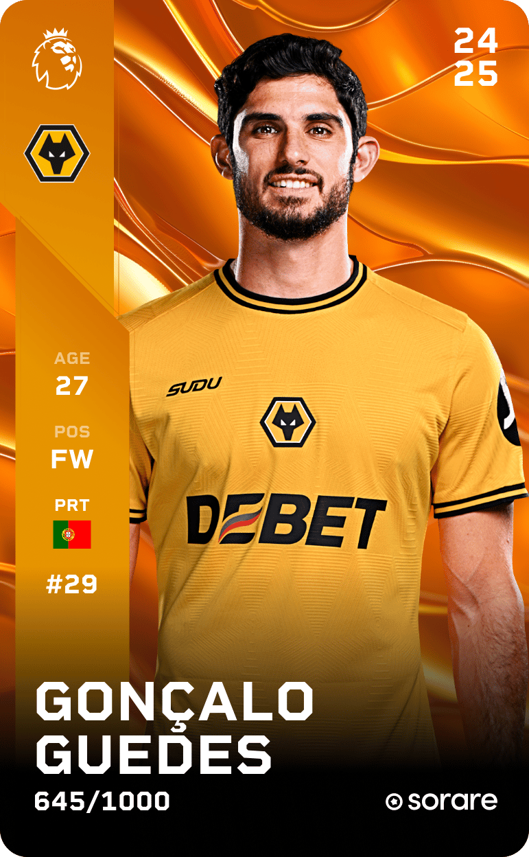 Gonçalo Guedes 2024-25 • Limited 645/1000
