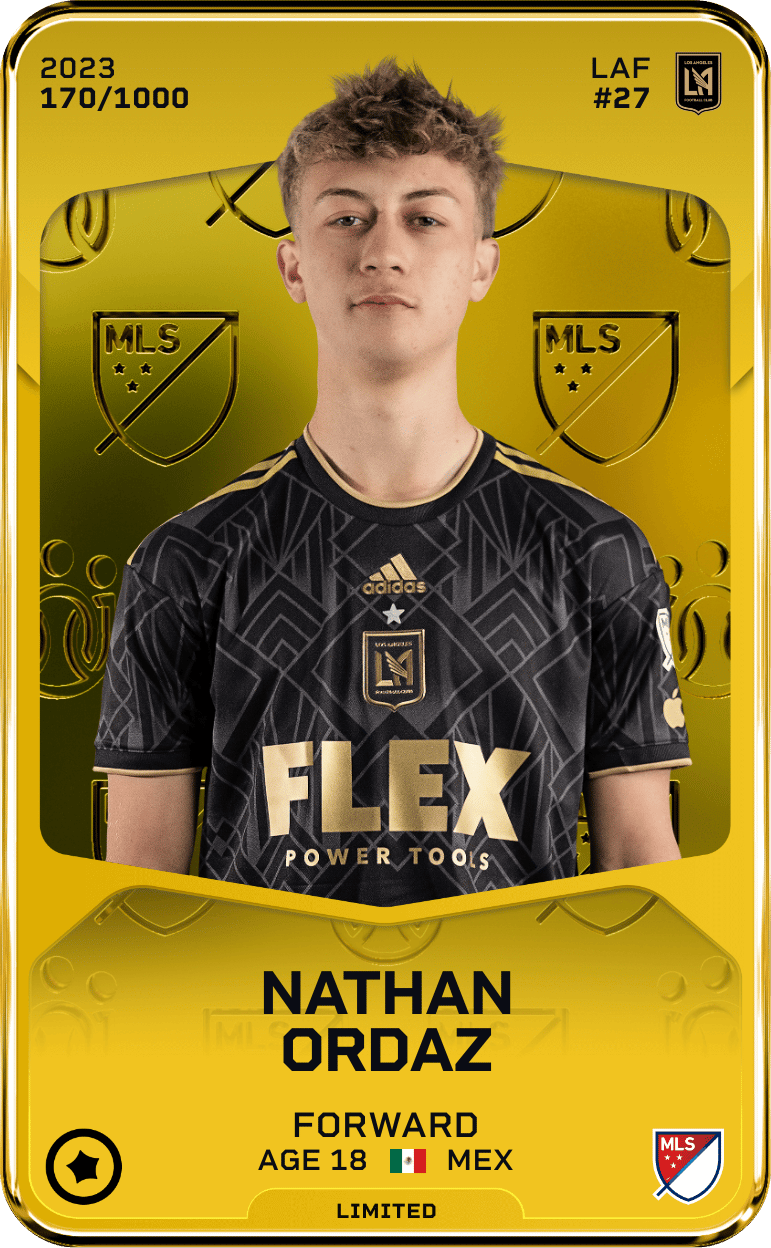 Nathan Ordaz 2023-24 • Limited 170/1000