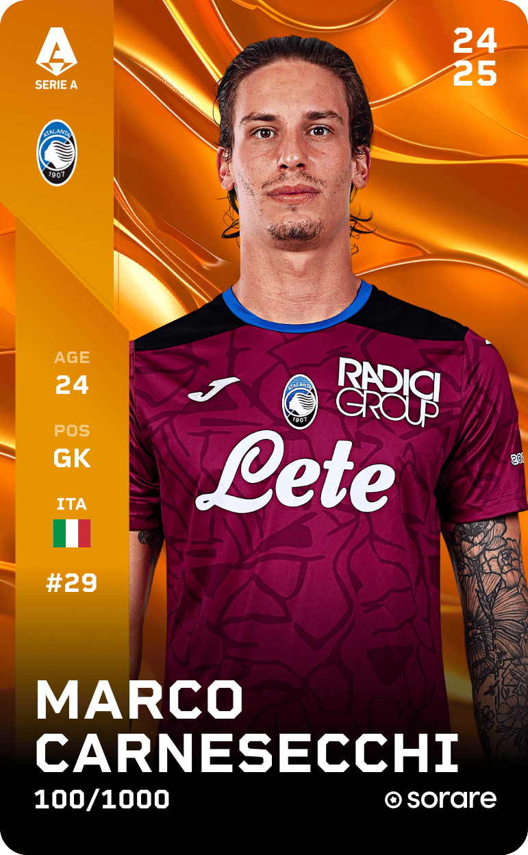 Marco Carnesecchi 2024-25 • Limited 100/1000