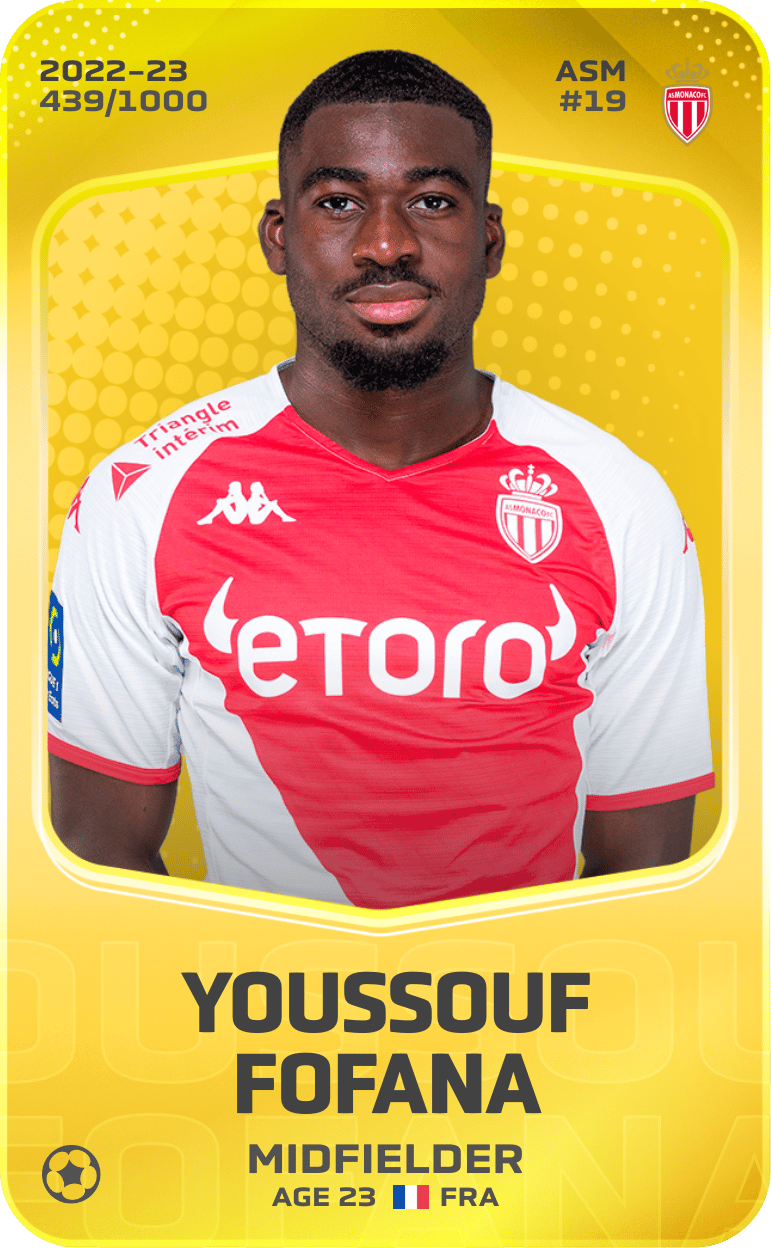 Youssouf Fofana 2022-23 • Limited 439/1000