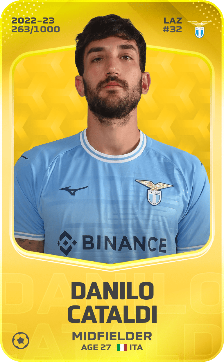 Danilo Cataldi 2022-23 • Limited 263/1000