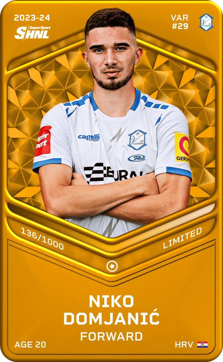 Niko Domjanić 2023-24 • Limited 136/1000