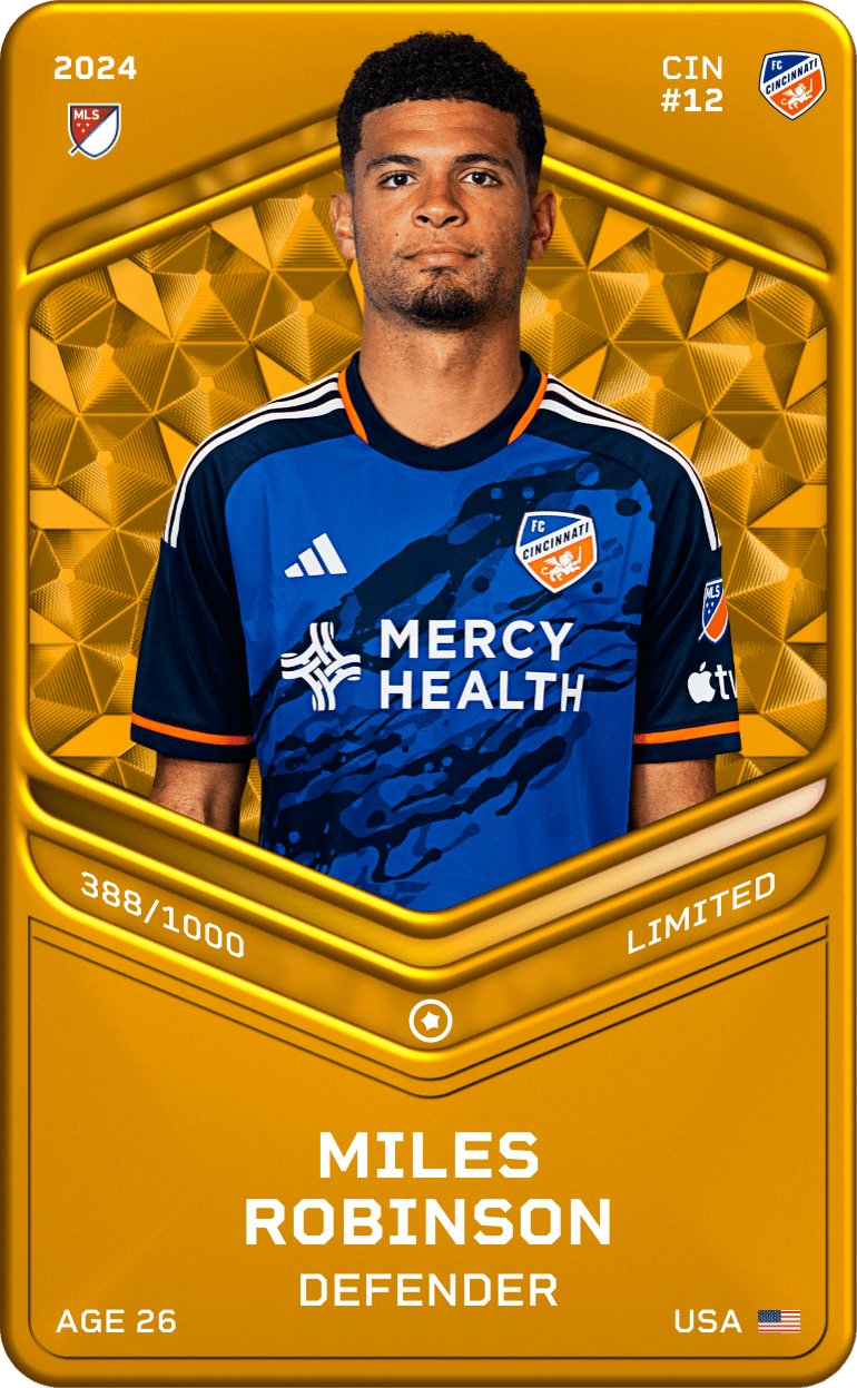 Miles Robinson 2024-25 • Limited 388/1000
