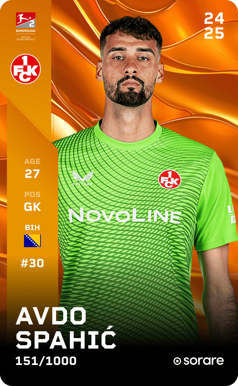 Avdo Spahić 2024-25 • Limited 151/1000