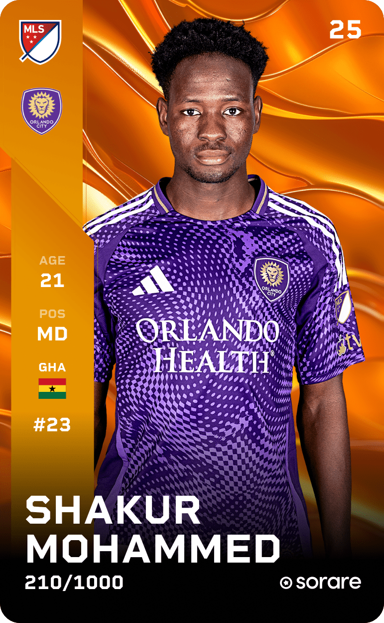 Shakur Mohammed 2025-26 • Limited 210/1000